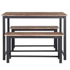 B&M Coberg Bench Dining Set 3pc -Home Furnishings Store 377371 coberg 3 piece dining set 2