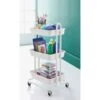 Spaceways 3 Tier Multi-Purpose Trolley - White 1 Spaceways 3 Tier Multi-Purpose Trolley - White -Home Furnishings Store 378712 mobel 3 tier multipurpose trolley white