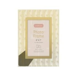 B&M Harmony Glass Photo Frame 5 X 7" - Gold 7 B&M Harmony Glass Photo Frame 5 X 7" - Gold -Home Furnishings Store 380068 harmony glass photo frame 5x7 1