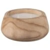 B&M Wooden Candle -Home Furnishings Store 380440 wooden candle
