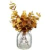B&M Preserved Eucalyptus In Glass Jar -Home Furnishings Store 380732 preserved style eucalyptus