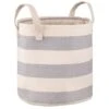 B&M Perissa Nordic Striped Basket - Blue & White 1 B&M Perissa Nordic Striped Basket - Blue & White -Home Furnishings Store 381872 nordic basket