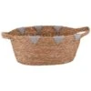 B&M Edessa Triangle Wicker Basket - Grey -Home Furnishings Store 381893 edessa grey diamond wicker basket