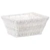 B&M Syros Mini Wicker Basket - White