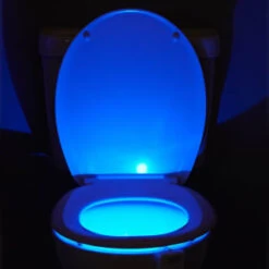 B&M Multicoloured Toilet Night Light -Home Furnishings Store 383097 toilet night light 2