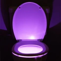 B&M Multicoloured Toilet Night Light -Home Furnishings Store 383097 toilet night light 6