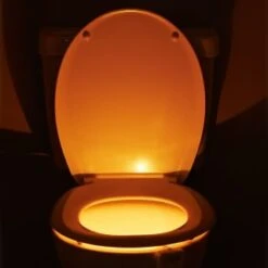 B&M Multicoloured Toilet Night Light -Home Furnishings Store 383097 toilet night light 7