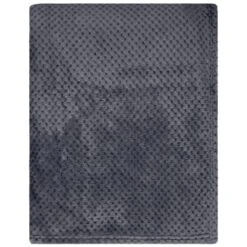 B&M Waffle Throw - Dark Slate 7 B&M Waffle Throw - Dark Slate -Home Furnishings Store 383152 supersoft waffle throw dark slate 2