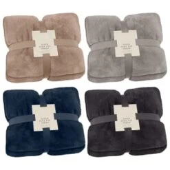 Heritage Collection Aspen Faux Fur Throw - Mink -Home Furnishings Store 383178 383180 383182 383183 aspen throw group 2