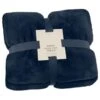 Heritage Collection Aspen Faux Fur Throw - Navy 1 Heritage Collection Aspen Faux Fur Throw - Navy -Home Furnishings Store 383180 aspen throw navy 41