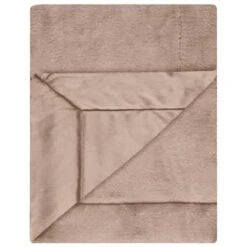 Heritage Collection Aspen Faux Fur Throw - Mink -Home Furnishings Store 383183 aspen throw dark mink 2