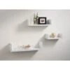 Lokken Set Of 3 Shelves - White -Home Furnishings Store 383893 lokken set of 3 shelves white