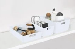Soho Storage Tub 10 X 30 X 10cm - White -Home Furnishings Store 384310 384319 384402 soho box white group