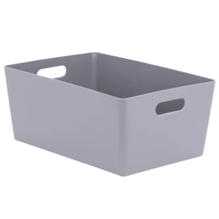 Soho Storage Tub 15 X 35 X 26cm - Grey 3 Soho Storage Tub 15 X 35 X 26cm - Grey