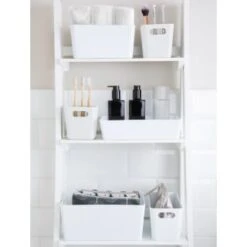 Soho Storage Tub 10 X 10 X 10cm - White 7 Soho Storage Tub 10 X 10 X 10cm - White -Home Furnishings Store 384323 384402 384407 384416 soho box white group1