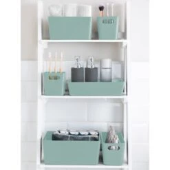 Soho Storage Tub 10 X 10 X 10cm - Sage -Home Furnishings Store 384326 384406 384419 soho box sage group1