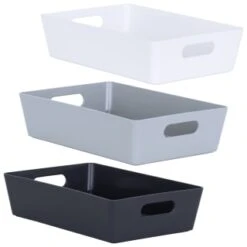 Soho Storage Tray 6 X 25.5 X 17cm - White -Home Furnishings Store 384407 soho size d box 6x25 5x17cm group