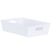 Soho Storage Tray 6 X 25.5 X 17cm - White -Home Furnishings Store 384407 soho size d box white 6x25 5x17cm