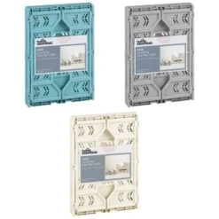 Midi Stacking Fold Flat Crate 30.6 X 20.5 X 12.6cm - Grey -Home Furnishings Store 384970 384974 384975 home essentials midi stacking fold flat crate main 2 2