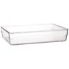 Clear Organiser Plastic Tray - Large 2 Clear Organiser Plastic Tray - Large -Home Furnishings Store 384976 clear organiser tray large