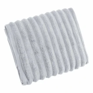 Retreat Knitted Bath Towel - Grey 3 Retreat Knitted Bath Towel - Grey
