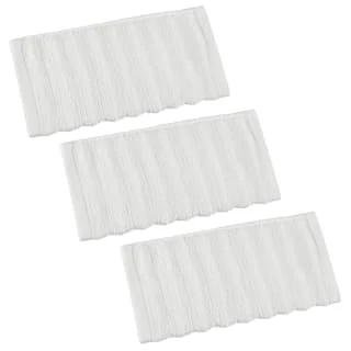 B&M Retreat Face Cloth 3pk - White 4 B&M Retreat Face Cloth 3pk - White - Image 2