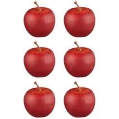 B&M Apple Decorations 6pk -Home Furnishings Store 387538 apples 2
