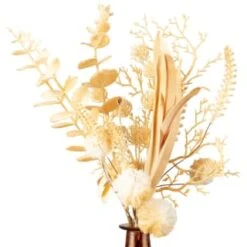 Home Furnishings Store -Home Furnishings Store 387550 bleached arrangement in amber glass 2