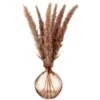 B&M Blush Vase With Pampas -Home Furnishings Store 387575 blush vase with pampas