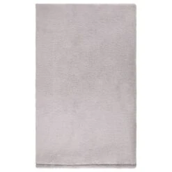 B&M Cosy At Home Silver Teddy Throw -Home Furnishings Store 388657 teddy throw silver 2