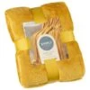 Simply Everyday Super Soft Throw - Ochre -Home Furnishings Store 388706 simply super soft throw ochre