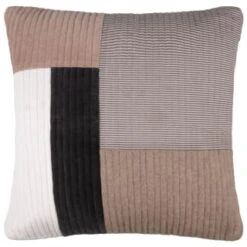 B&M Lennon Mono Velvet Cushion
