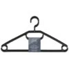 B&M Swivel Hook Hangers 8pk - Black 2 B&M Swivel Hook Hangers 8pk - Black -Home Furnishings Store 389262 home organisation 8pk swivel hook hangers black