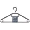 B&M Swivel Hook Hangers 8pk - Grey -Home Furnishings Store 389265 home organisation 8pk swivel hook hangers grey