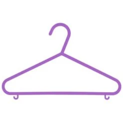 B&M Children's Hangers 10pk - Pastel -Home Furnishings Store 389289 home organisation co 10pk childrens hangers girl 3