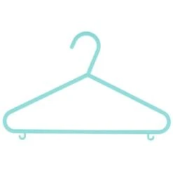 B&M Children's Hangers 10pk - Pastel -Home Furnishings Store 389289 home organisation co 10pk childrens hangers girl 4