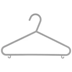 B&M Children's Hangers 10pk - Pastel -Home Furnishings Store 389289 home organisation co 10pk childrens hangers girl 6