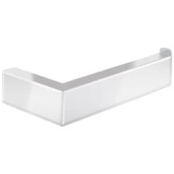 B&M Chrome Fitted Toilet Roll Holder -Home Furnishings Store 389952 chrome fitted roll holder 3