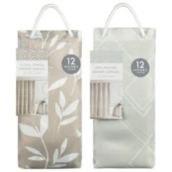 Grey Geo Printed Shower Curtain -Home Furnishings Store 390588 printed shower curtain grey group