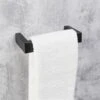 B&M Black Fitted Towel Ring -Home Furnishings Store 391066 black fitted towel holder