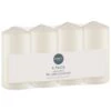 Unscented Pillar Candles 4pk