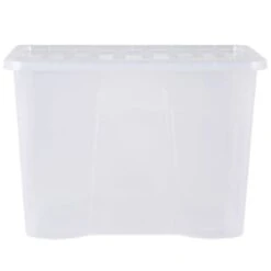 B&M Extra Large Storage Box With Lid 8 B&M Extra Large Storage Box With Lid -Home Furnishings Store 391380 clear 80l storgae box and lid