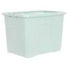 B&M Storage Box With Lid 80L - Sage -Home Furnishings Store 391384 sage 80l storage box and lid 3