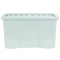 B&M Storage Box With Lid 60L - Sage 9 B&M Storage Box With Lid 60L - Sage -Home Furnishings Store 391388 sage 60l storage box