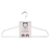 B&M Adult Clear Plastic Hanger 6pk -Home Furnishings Store 392151 6pk clear plastic hangers