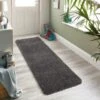 B&M Buddy Plain Shaggy Grey Runner Doormat -Home Furnishings Store 392183 buddy plain shaggy runner 50 x 150cm grey 4
