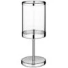 Karina Bailey Silver Candle Holder -Home Furnishings Store 392639 silver candle holder