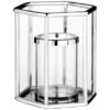 Karina Bailey Silver Cage Candle Holder -Home Furnishings Store 392643 silver cage candle holder