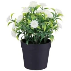 Bloom Daisies In Pot - White -Home Furnishings Store 392825 daisies in pot
