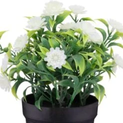 Bloom Daisies In Pot - White -Home Furnishings Store 392825 daisies in pot white